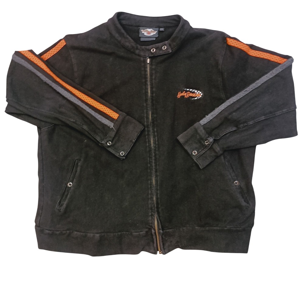 Harley Davidson Woman's light weight coat SKUW603 - Picture 2 of 5